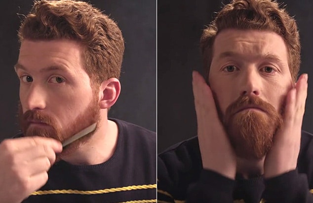 Cómo recortar la barba en mejillas y cuello para dejarla larga