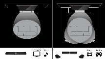 Disposición del sistema Surround