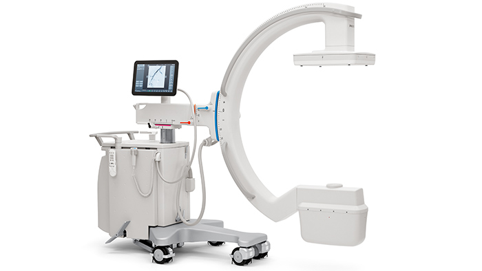 Arco m&oacute;vil en C Zenition 70 con detector plano