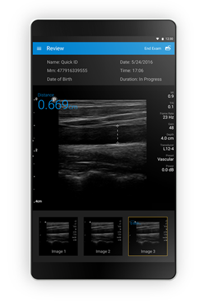 Review patient's tablet