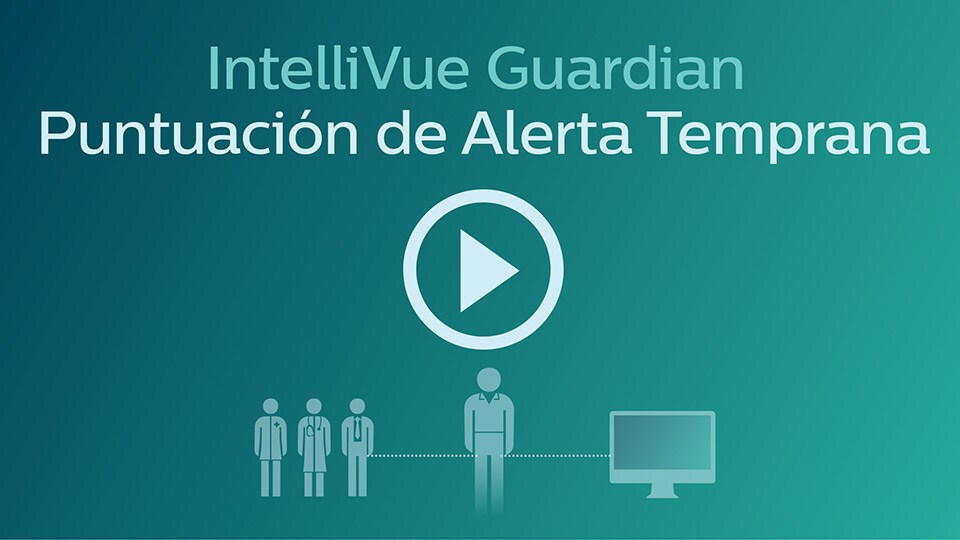 Puntuación de Alerta Temprana de IntelliVue Guardian