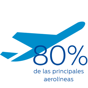 El 80% de las principales aerolíneas estadounidenses