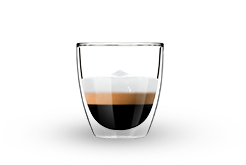 Taza de espresso macchiato