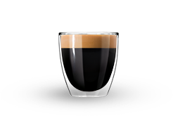 Taza de espresso largo