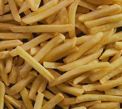 Patatas fritas congeladas