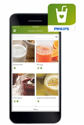 app de bebidas saludables