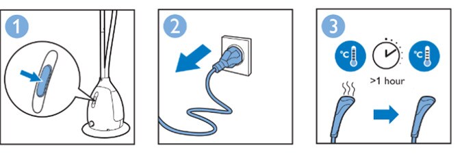 Instrucciones eliminación de los depósitos de cal - Easy Rinse