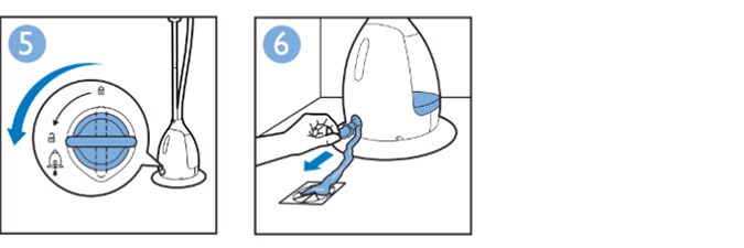 Instrucciones eliminación de los depósitos de cal - Easy Rinse