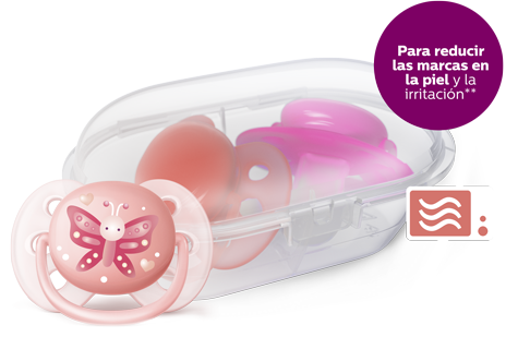 CHUPETE SILICONA PHILIPS AVENT 0- 6 M TEXTOS 1 U - Naturapotek