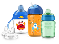 3 Pcs Vasos para Beber con Pajitas,Biberon Agua Bebe,Vaso Antiderrame Bebe  con Pajita,Vaso Aprendizaje Bebe con Asas para Facilitar La Sujeción,Taza