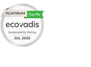 Medalla de Platino EcoVadis Julio 2025