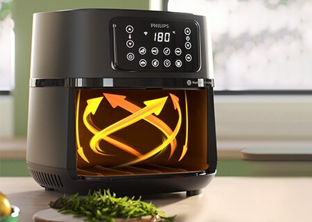 Airfryer con tecnología RapidAir