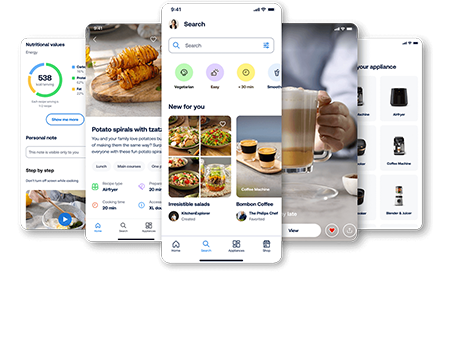 Pantallas de la aplicación HomeID