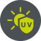 Icono de UV único