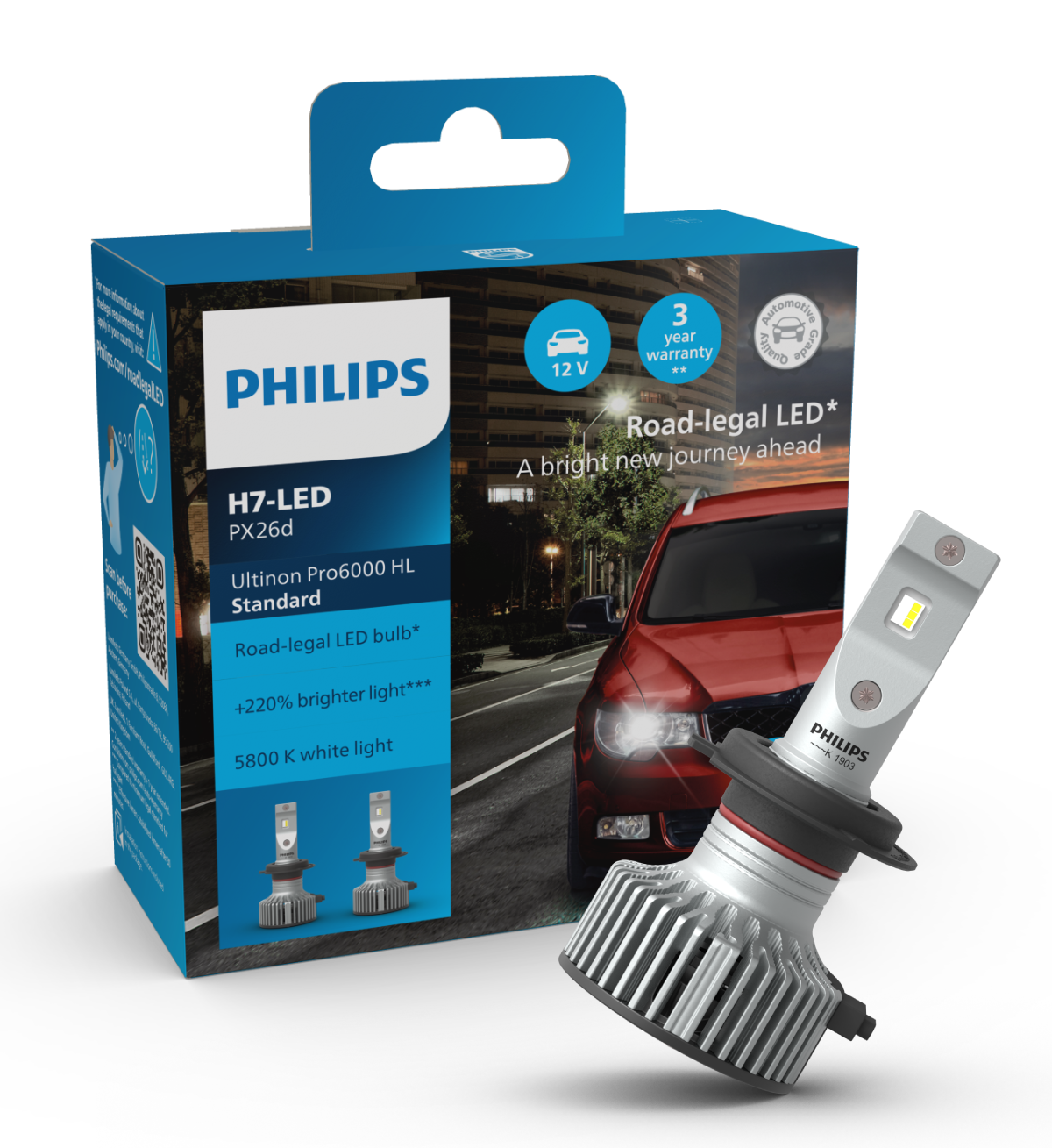 paquete led u60 de philips
