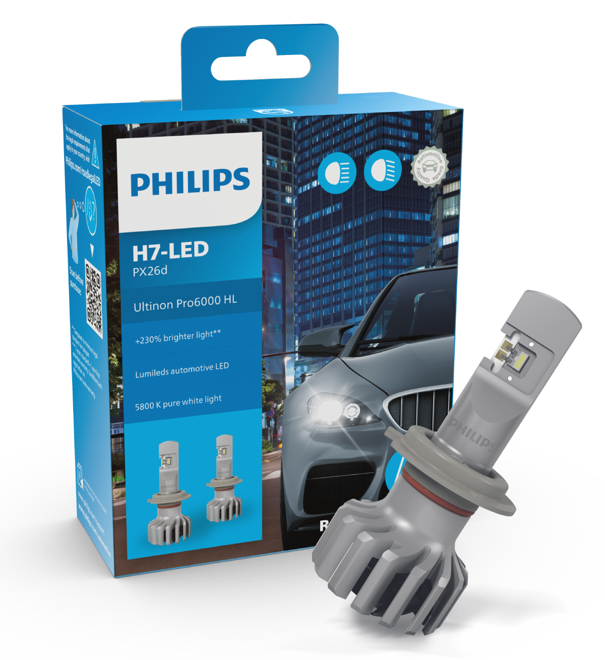 paquete led u60 de philips