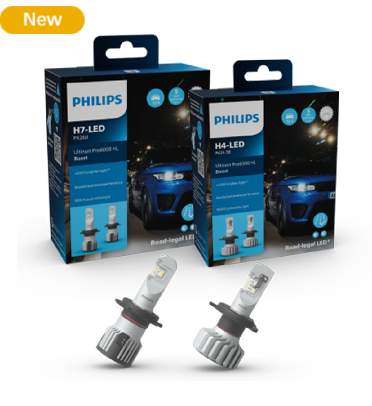 Bombillas LED Philips Homologadas para Renault Megane 3