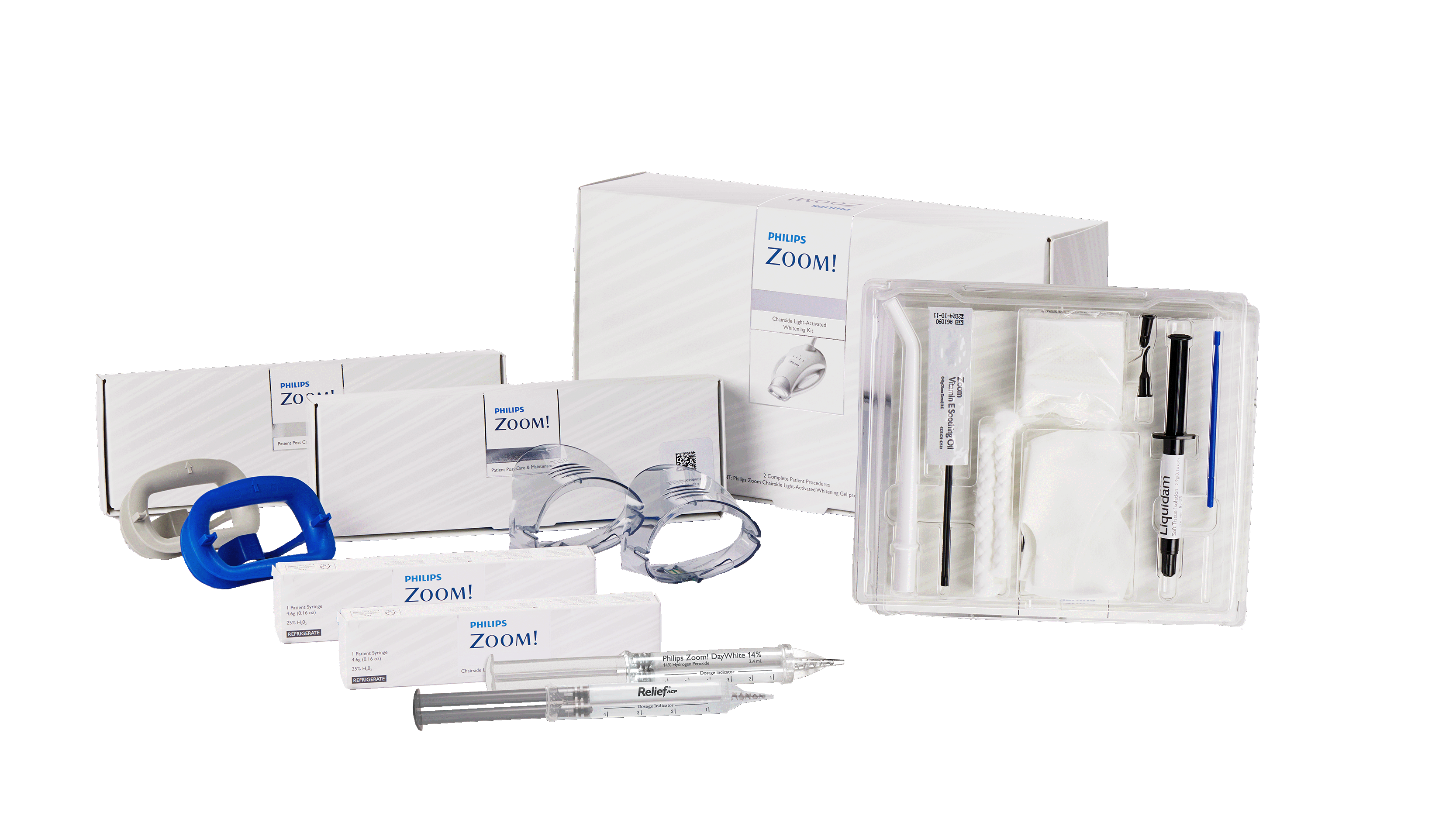 Contenido del kit Philips Zoom! WhiteSpeed