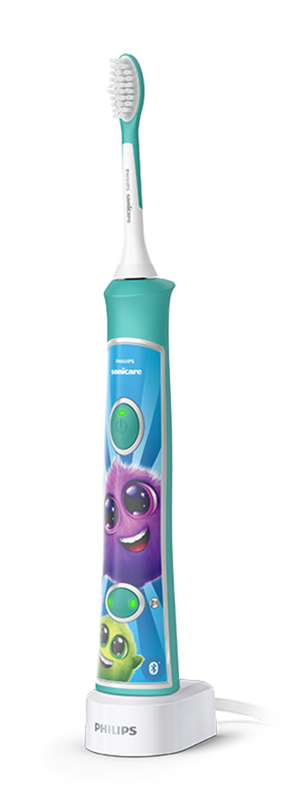 Cepillo dental eléctrico Philips Sonicare for Kids con accesorios uno