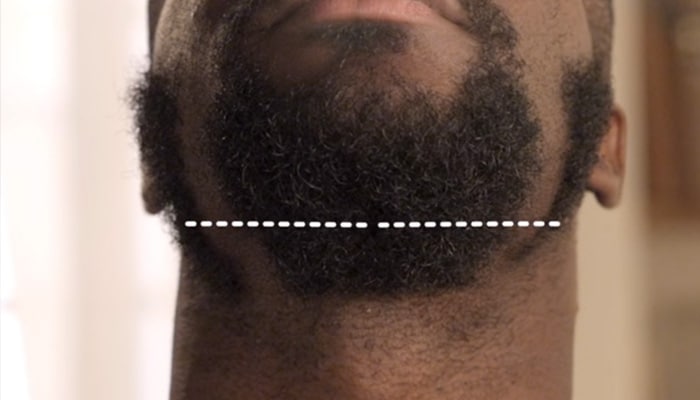 Cómo hacer crecer una barba Van Dyke. Paso 2