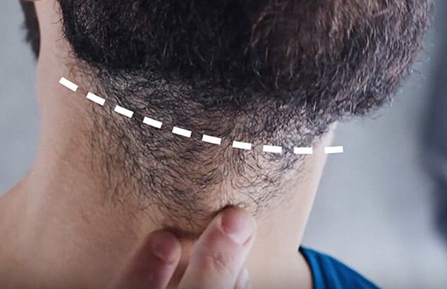 Consejos para recortar la barba. Define la línea de cuello