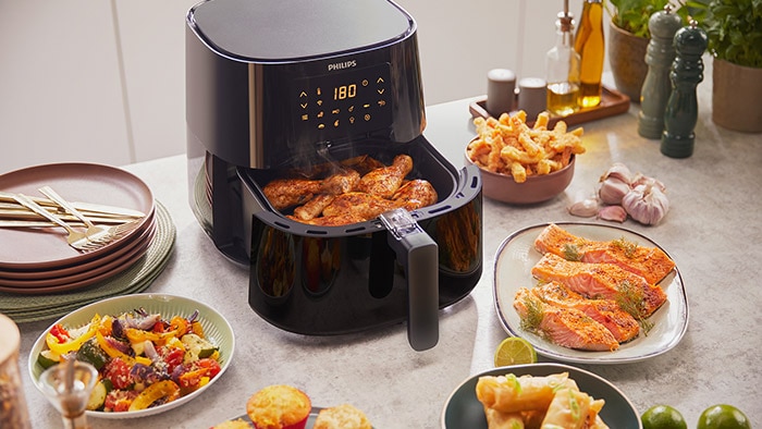 FREIDORA PHILIPS HD9252/70 AIRFRYER NEGRO 1400W COMPRALO EN TENERIFE.