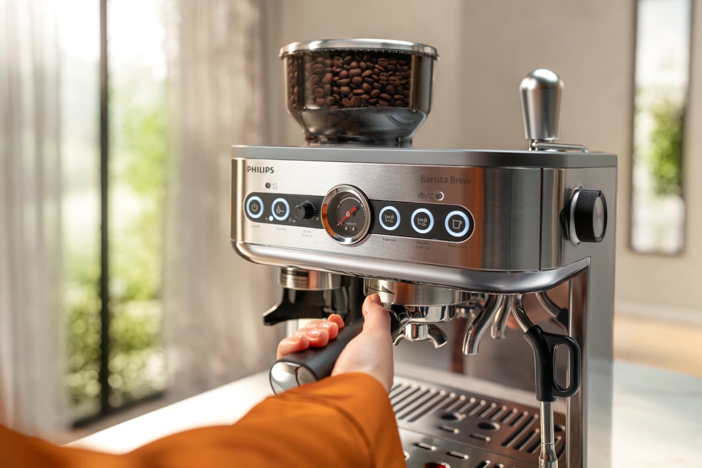 Prepara el café con Barista Brew de Philips