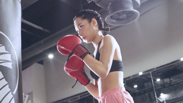 En el gimnasio