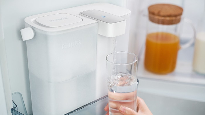 Jarra filtradora de agua, 2,6 litros, con filtro Micro x-Clean Water PHILIPS