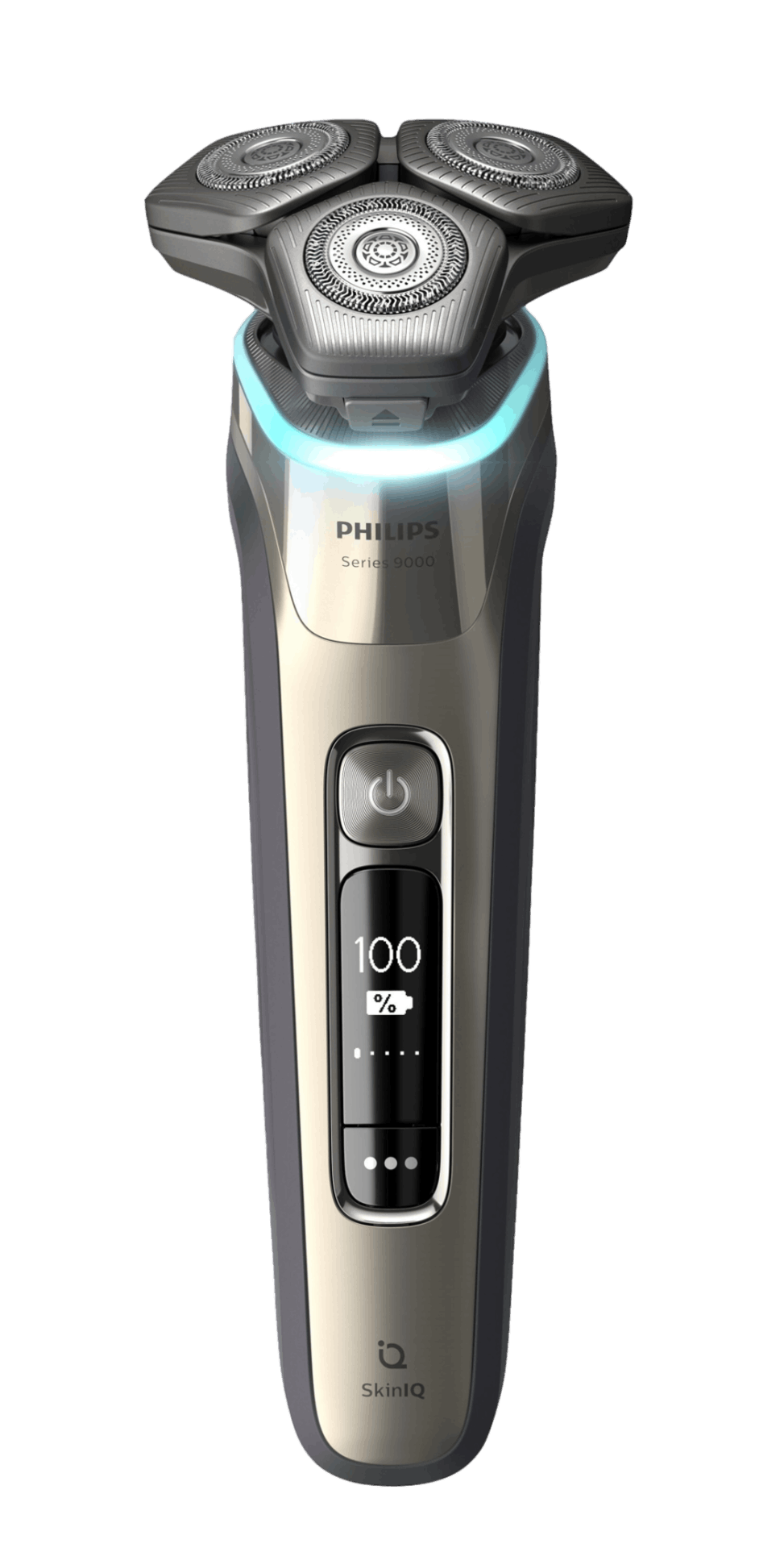 Afeitadora S9000 con tecnología SkinIQ