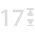 Icono de 17 posiciones de longitud con bloqueo