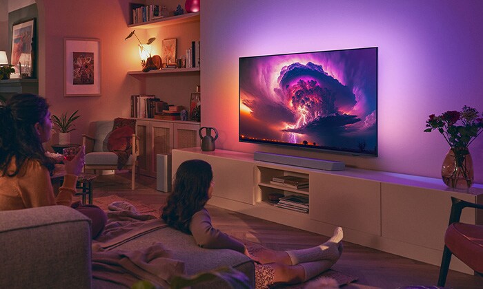 Televisor Ambilight: descubre la gama inteligente 4K