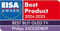 OLED 808, premio EISA
