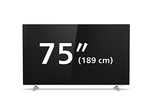 Android TV LED 4K UHD de 75 pulgadas de la serie Performance de Philips