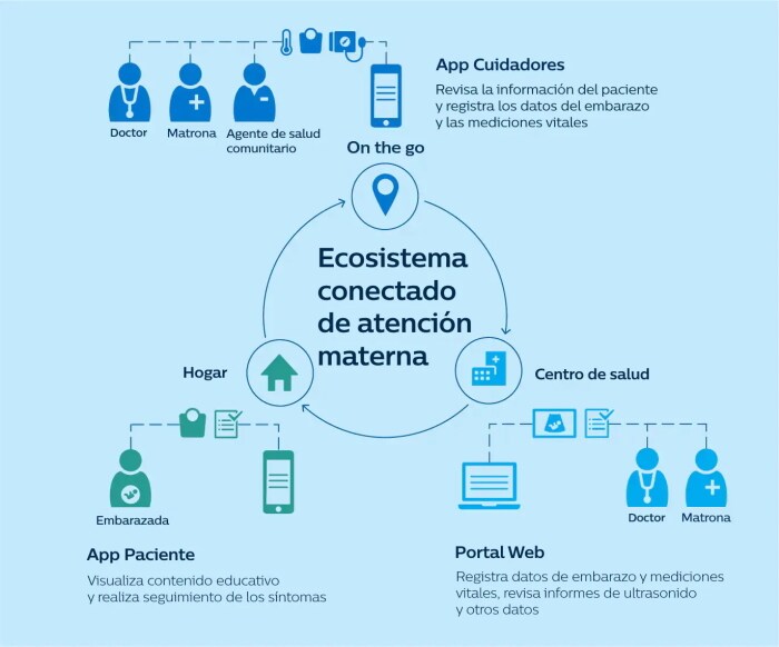 Connected ecosystem maternal care