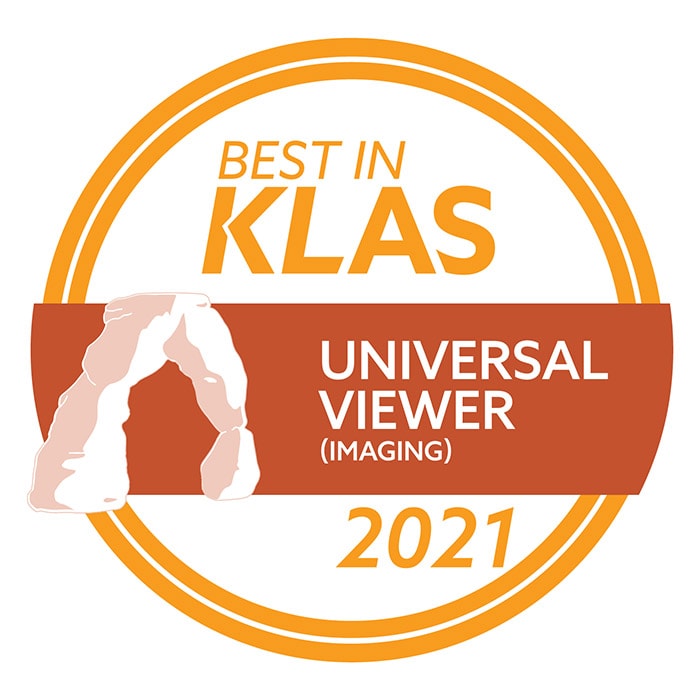 Download image (.jpg) Best in KLAS universal viewer imaging